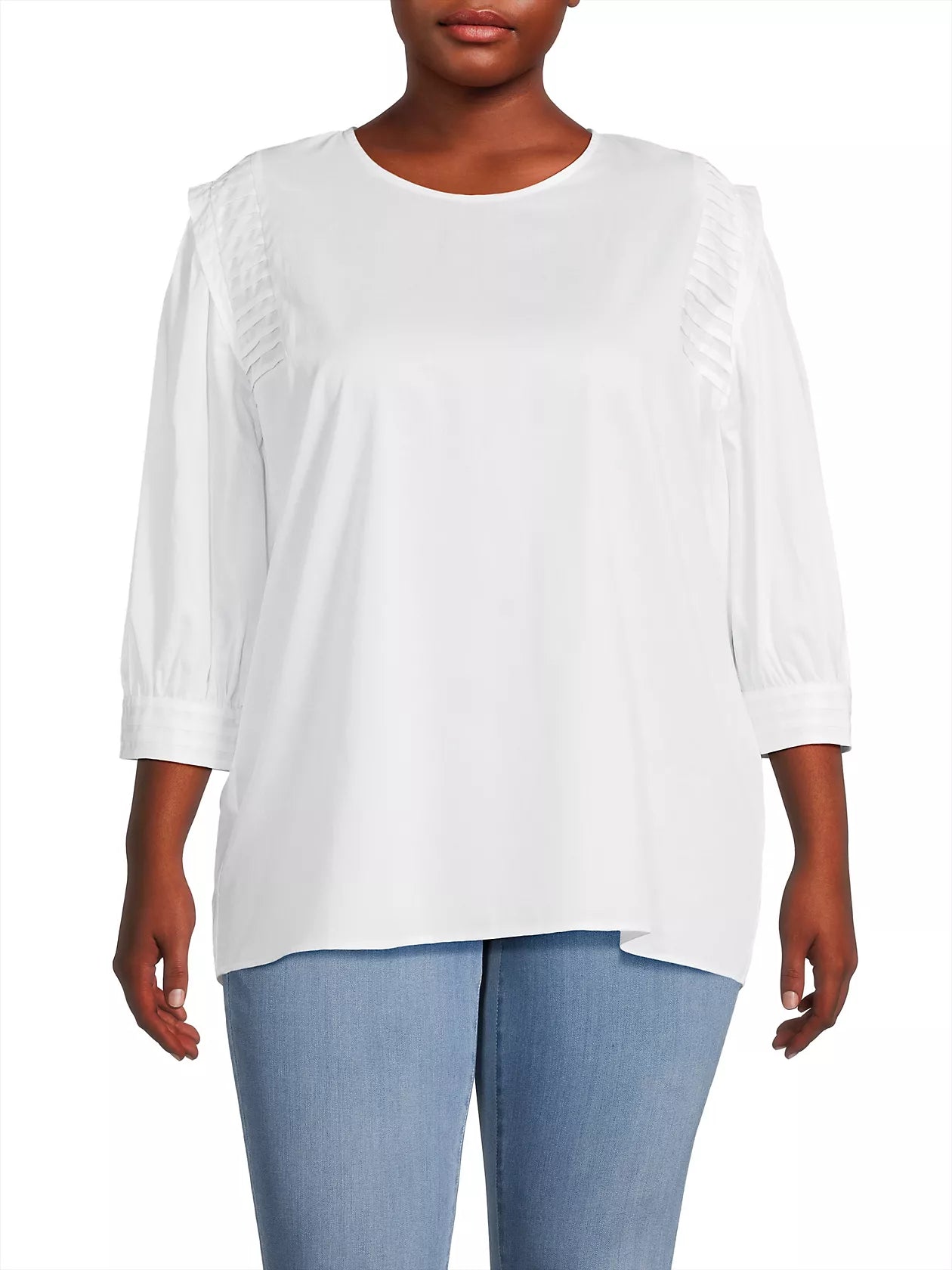 Delaney Cotton Blouse - White