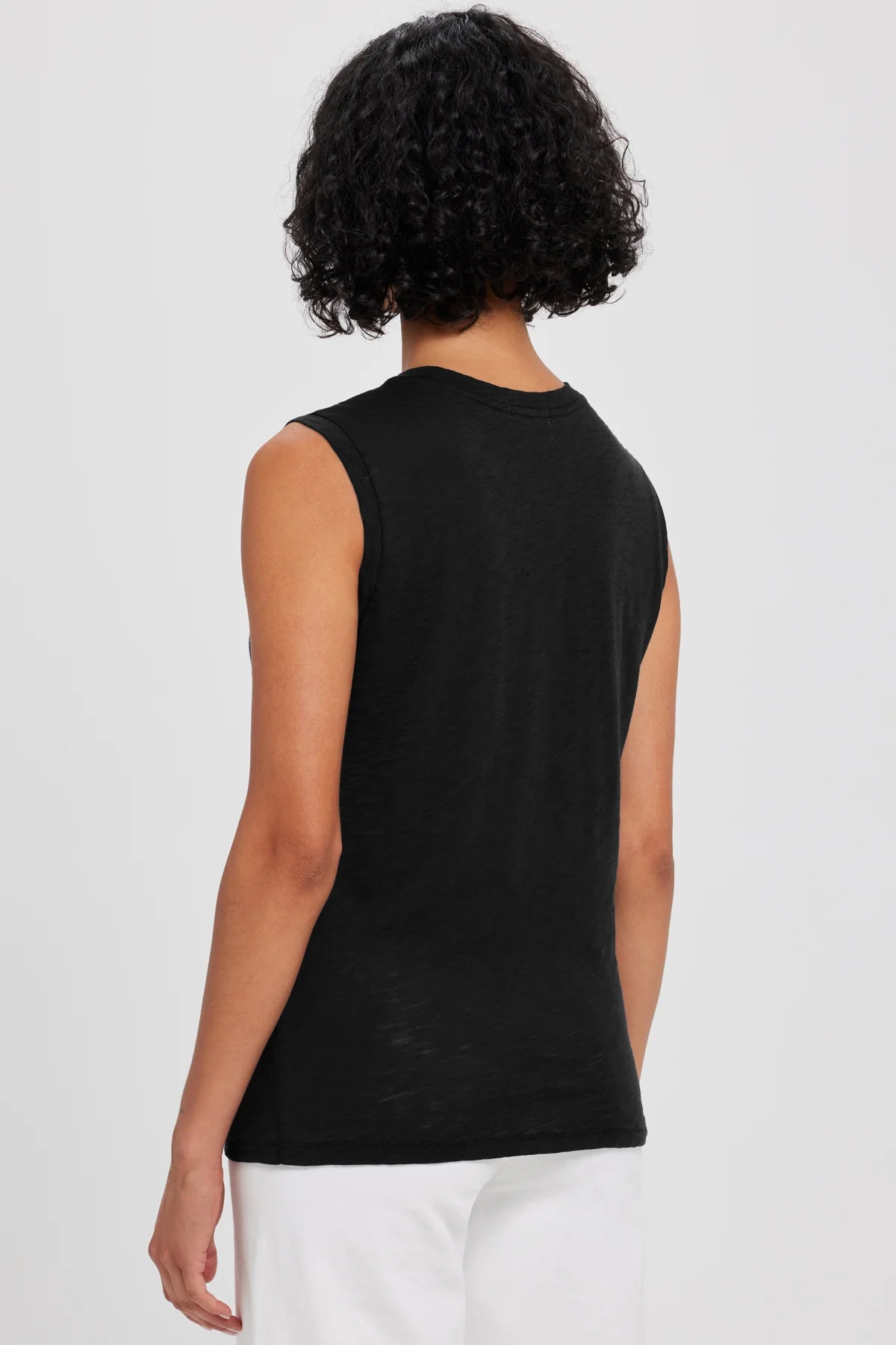 Signature Slub Tank - Black