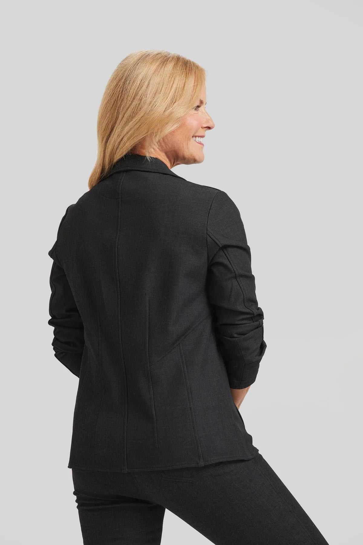 Mason Iconic Twill Jacket - Black