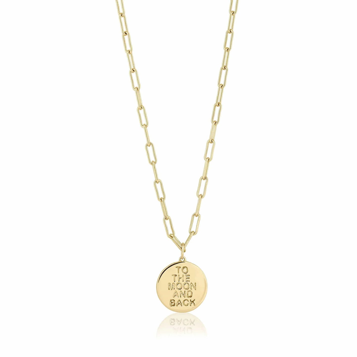 LOVE YOU TO THE MOON AND BACK Necklace