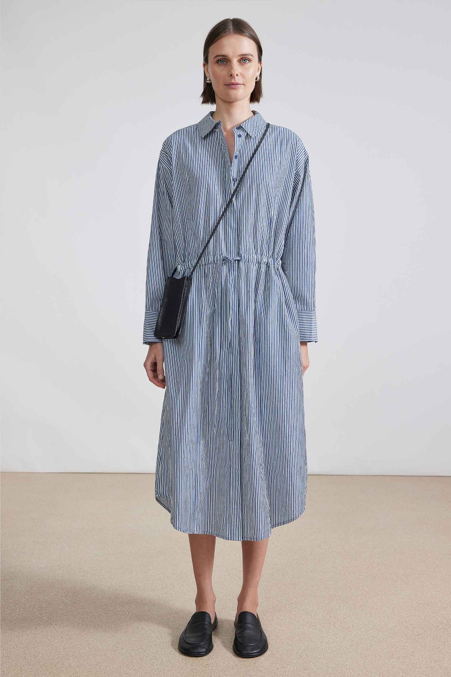Molto Shirt Dress - Stripe