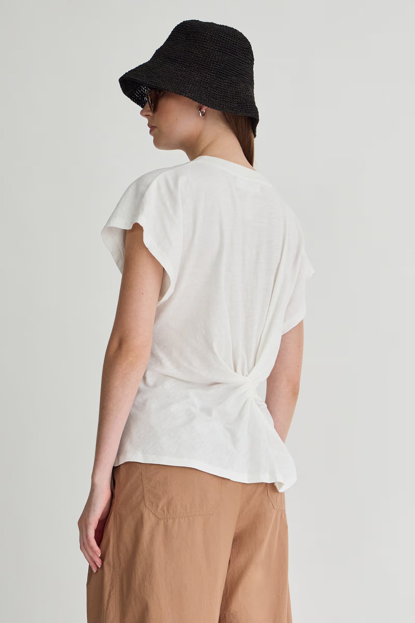 Volta Twist Top - White