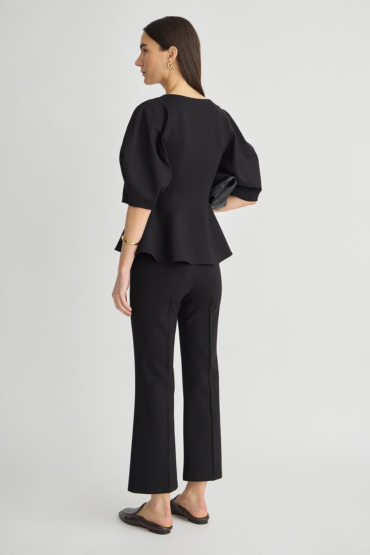 Ponte Rene Pull on Pant - Black