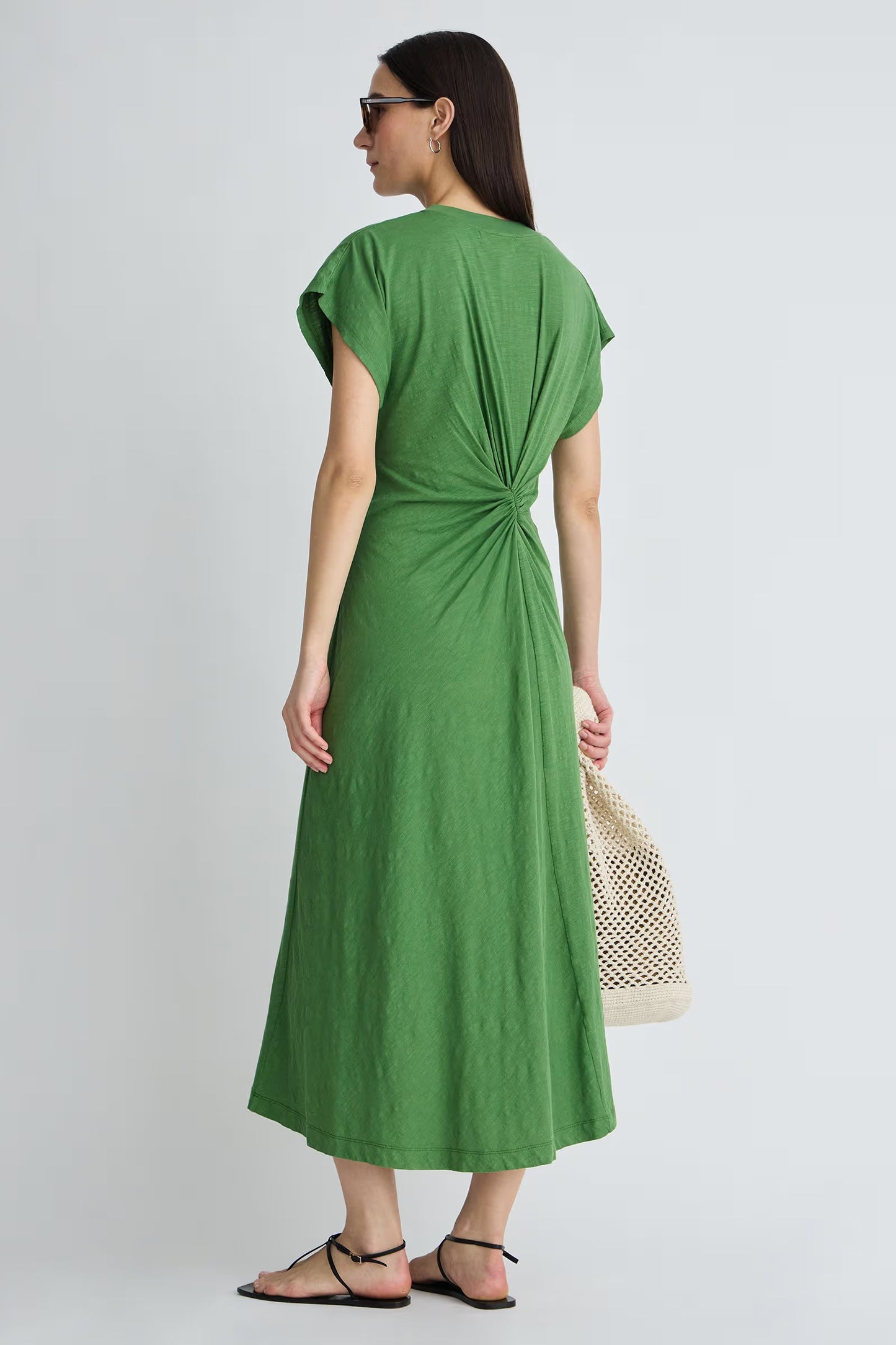 Volta Twist Dress - Jardin