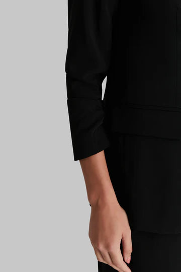 Jaime One Button Down Jacket - Black