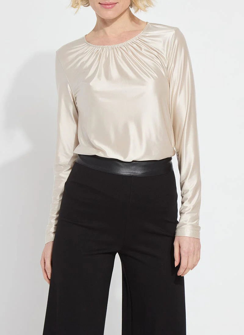 Larissa Top - Light Pewter