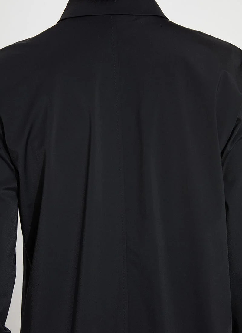 Connie Micro Beaded Shirt - Black