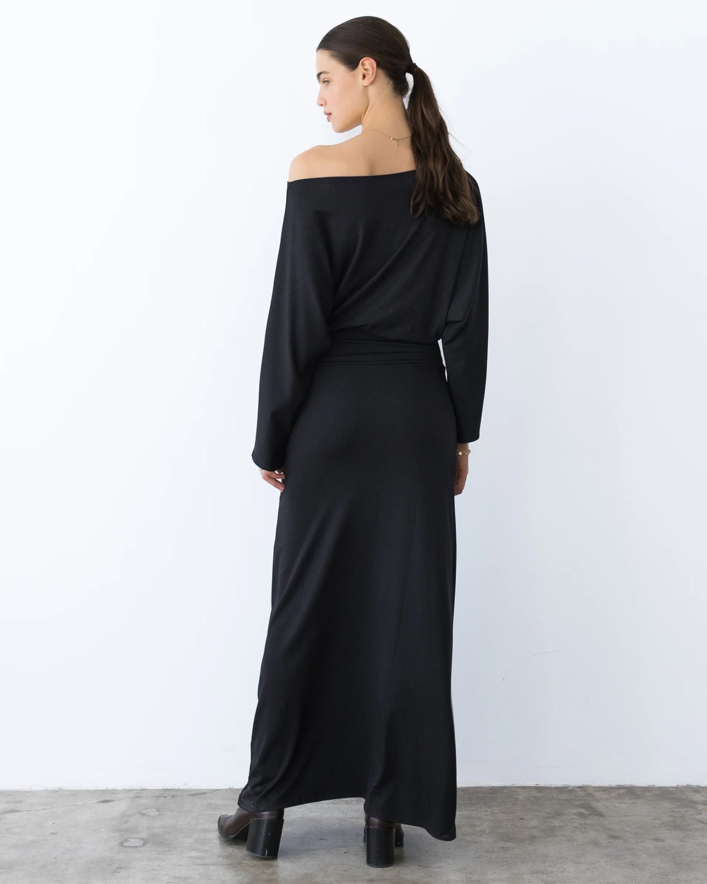 Jersey Cool Girl Dress - Black