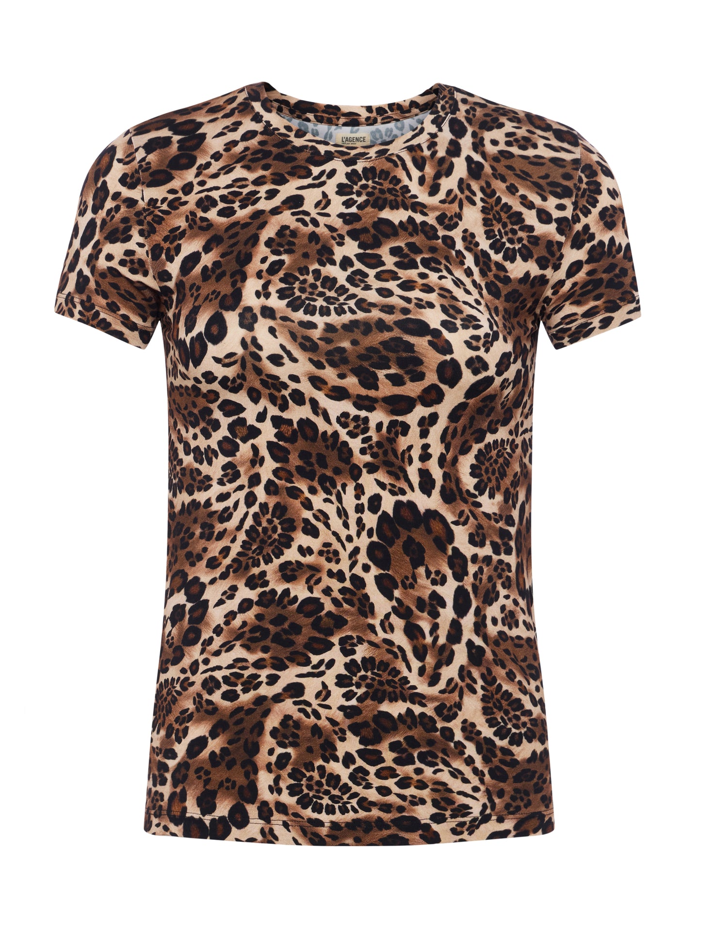 RESSI S/S CREW - CINNAMON