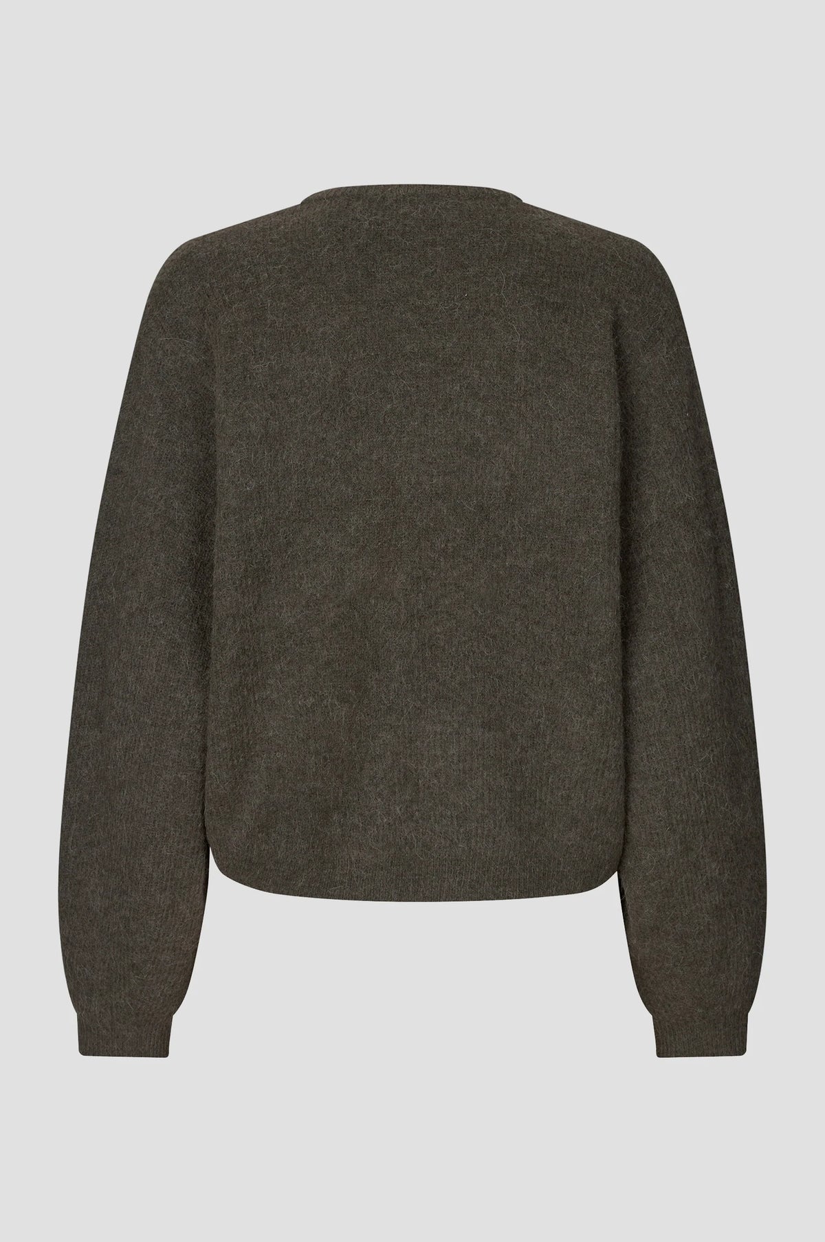 Gabby Wrap Knit - Black Olive