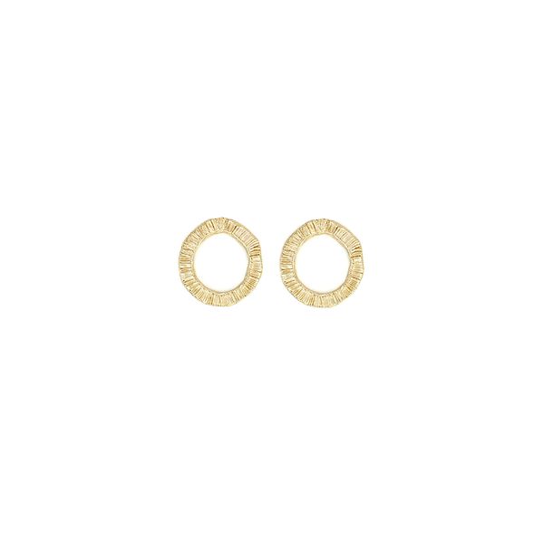 Hedge Hoop Earrings