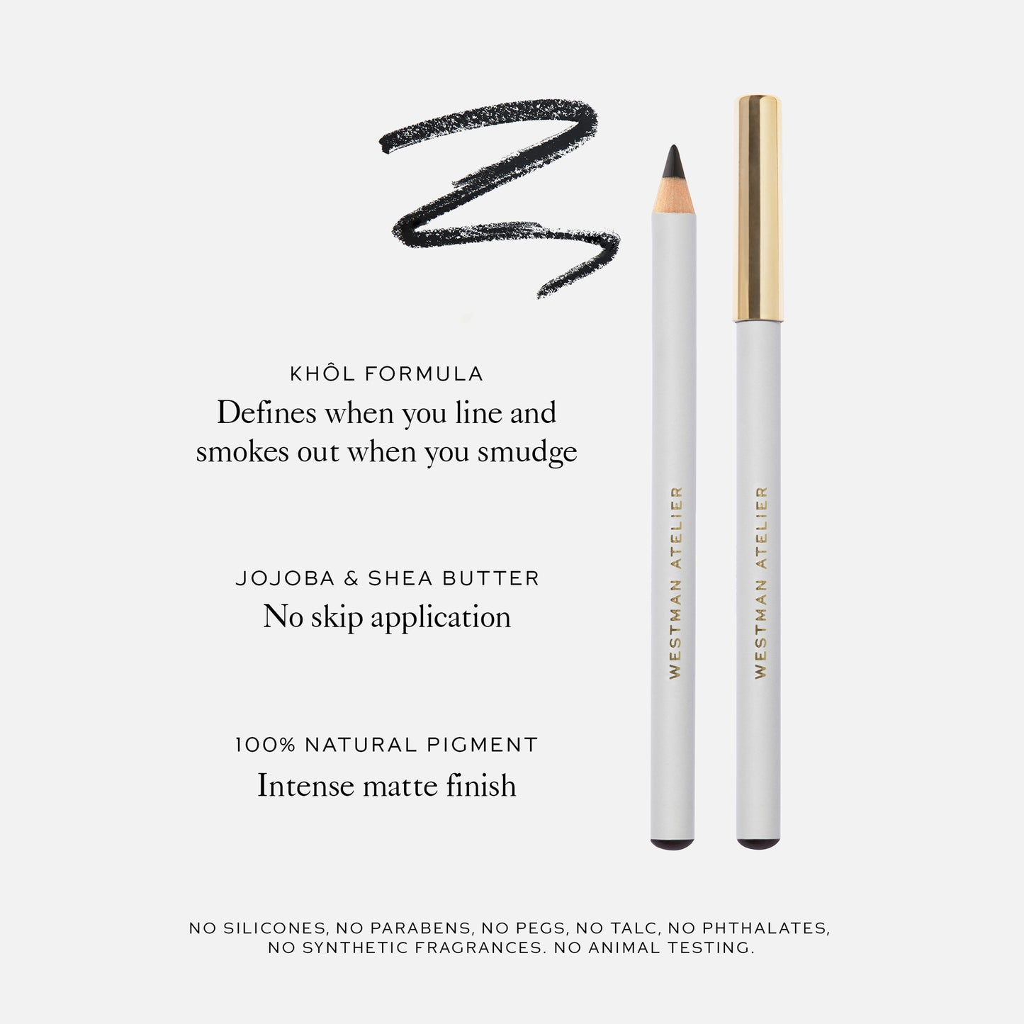 Eye Love You Eye Pencil - Khôl Noir