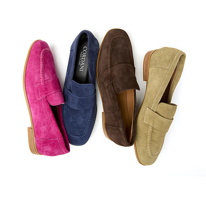 Ardelle Loafer - Fuschia Suede