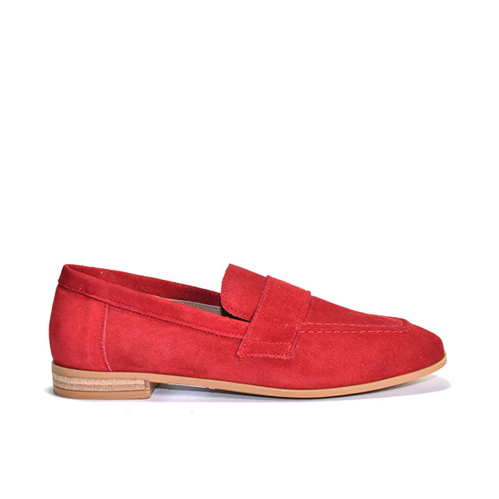 Ardelle - Red Suede