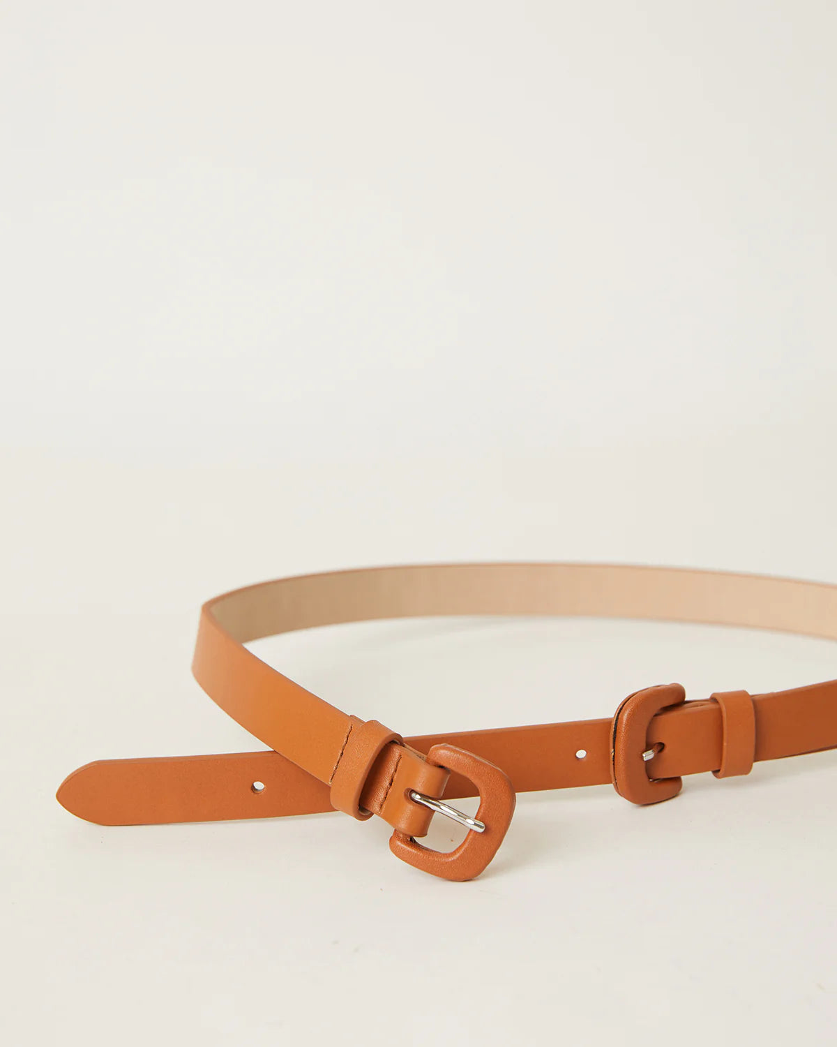 Ollie Double Belt - Coffee