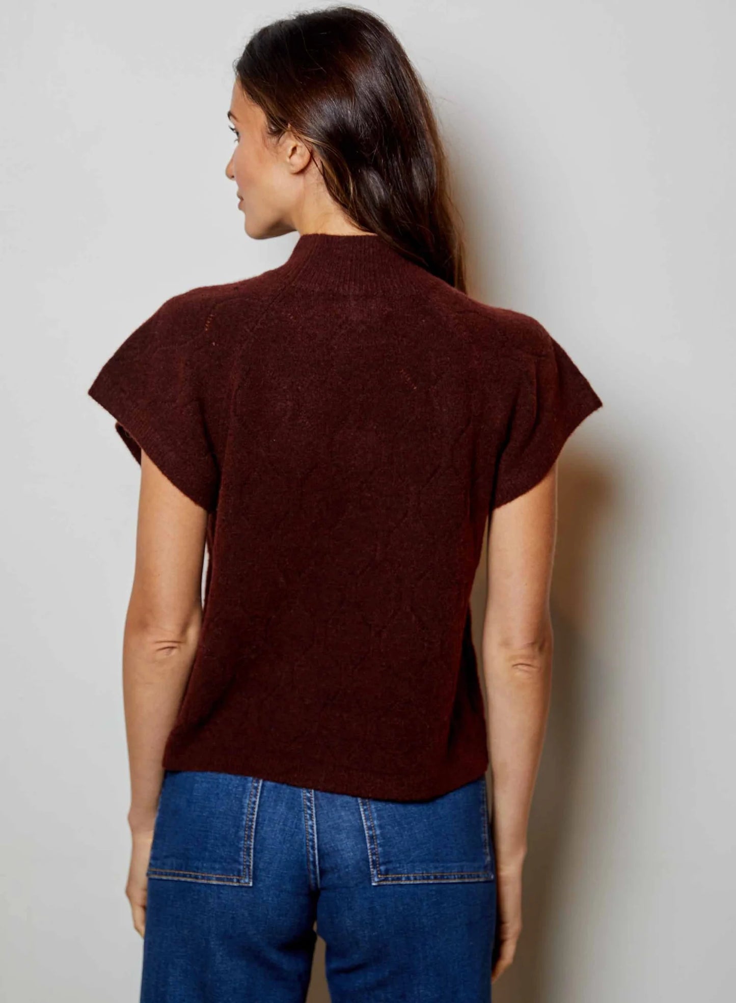 Collette Sweater - Mahogany