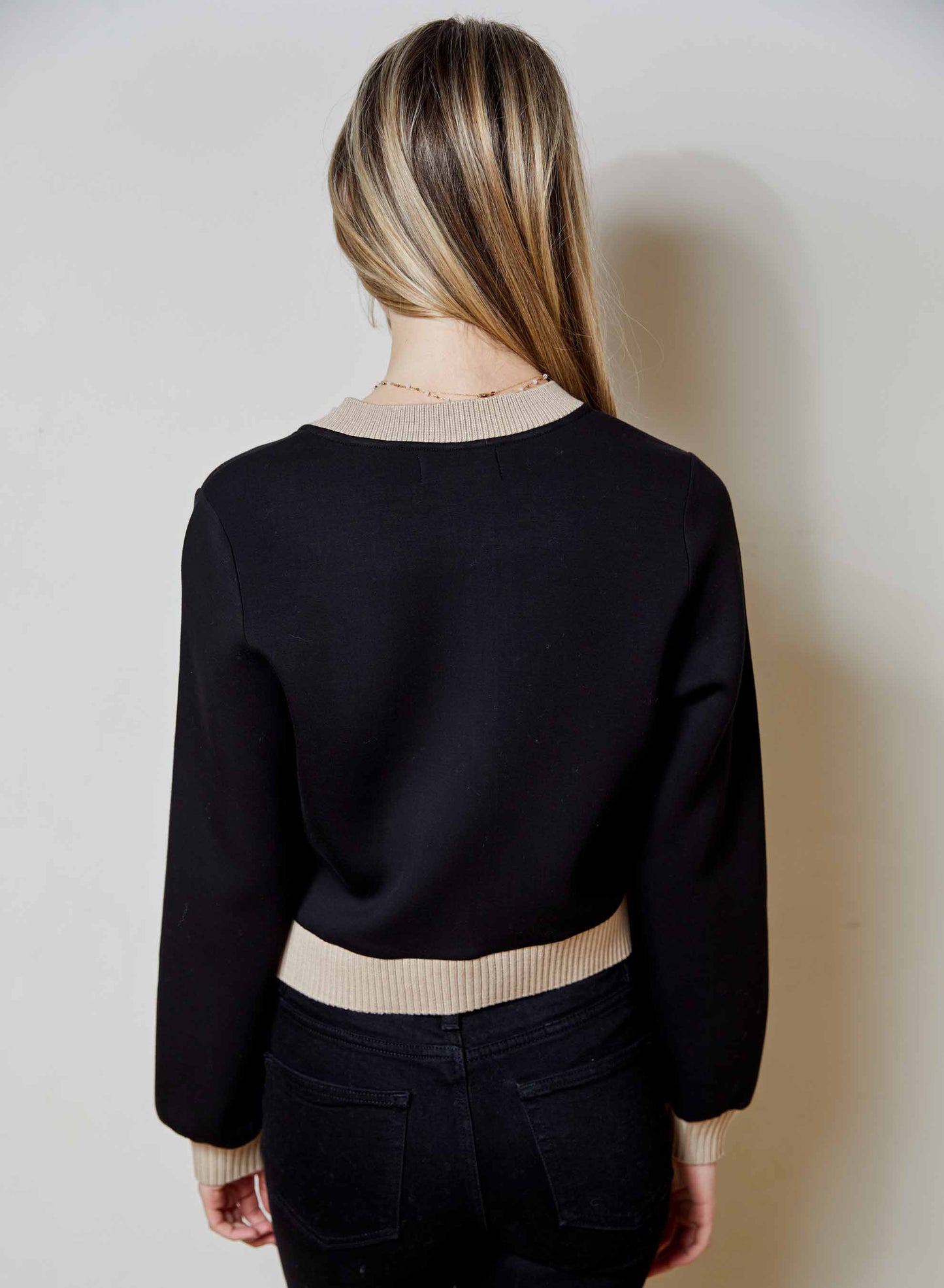 Camila Cardigan - Black Combo