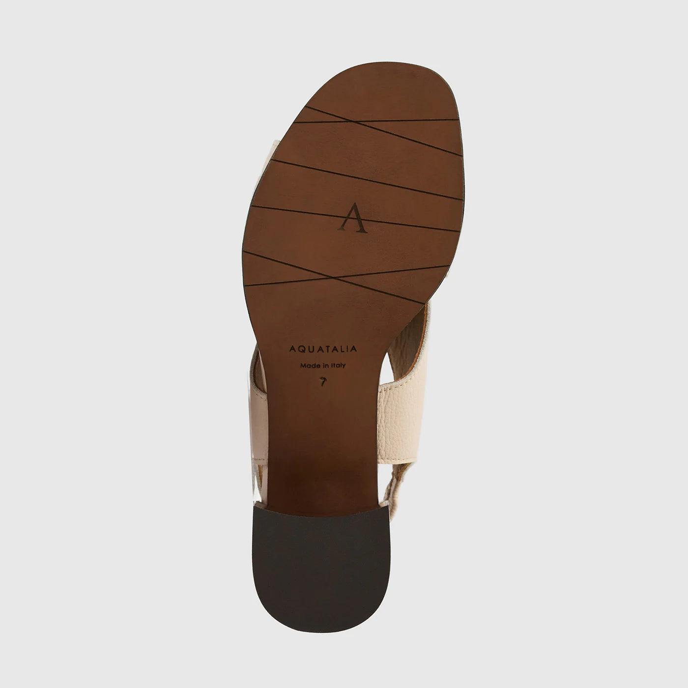 Dovera Sandal - Sand Pebble Leather
