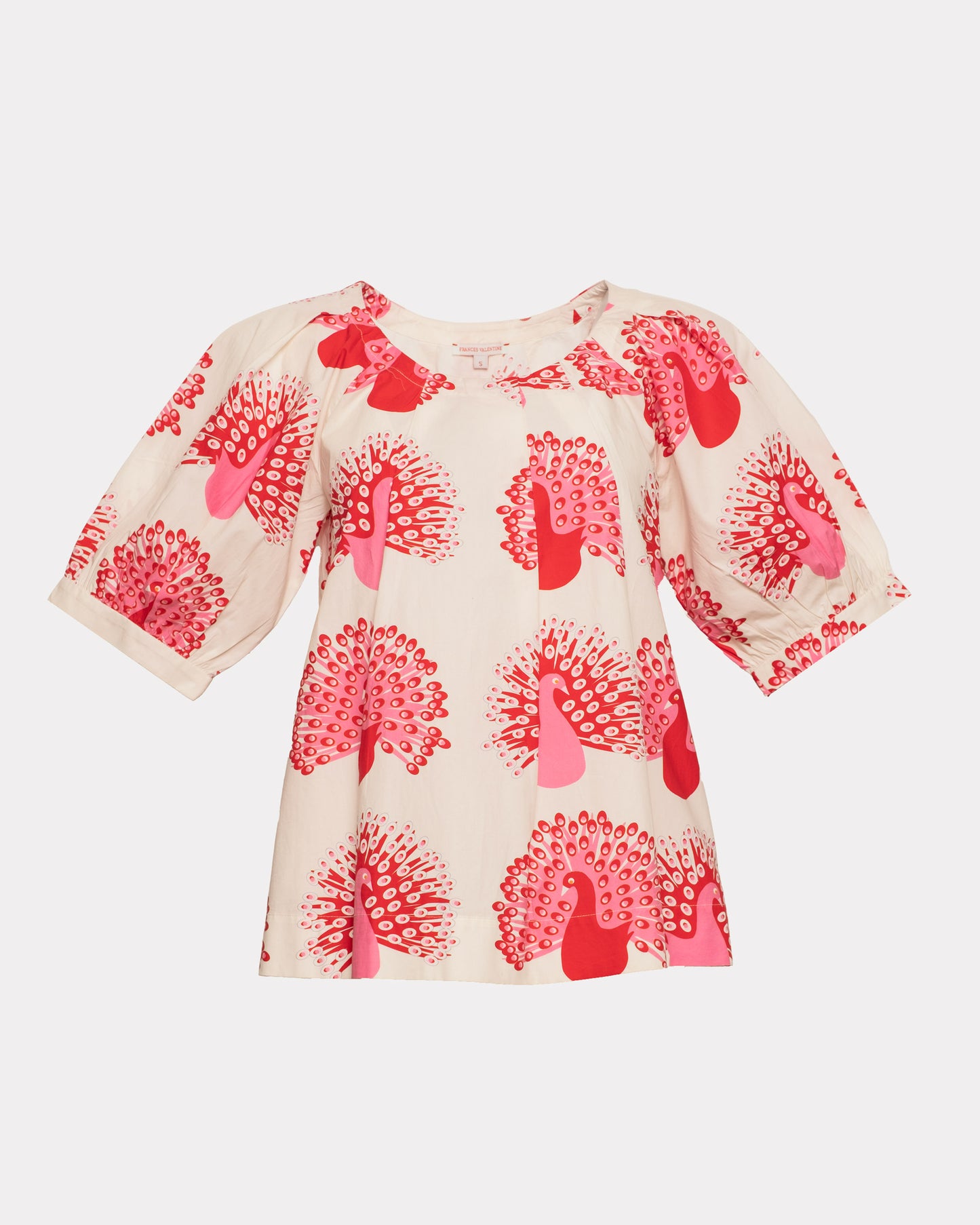 Zonda Top Peacock Pair - Oyster/Multi