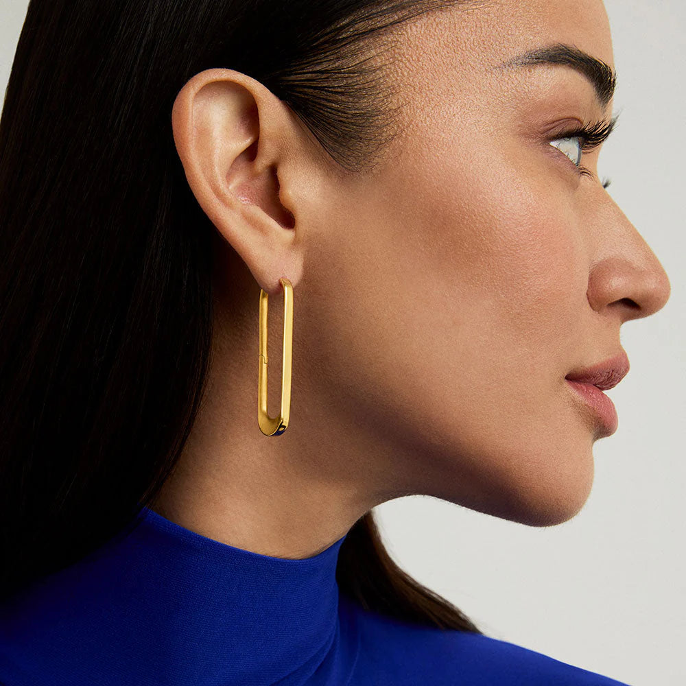Crosby Drop Hoops - Metal