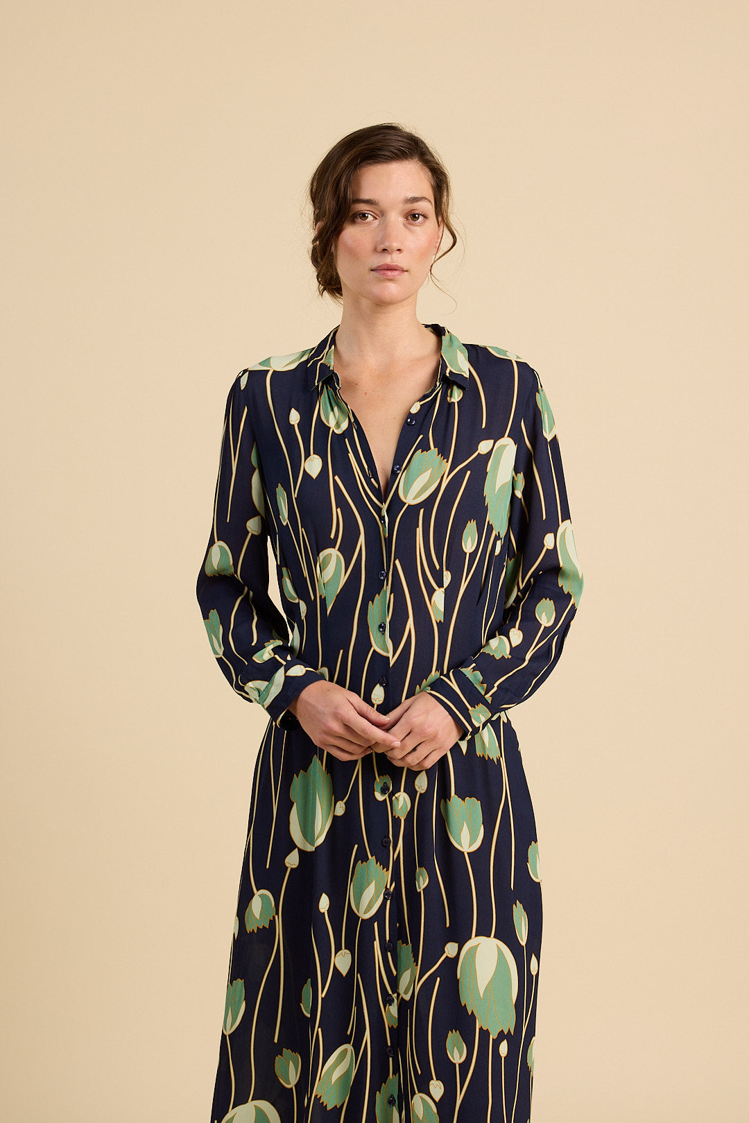Harper Dress - Jade Tulip