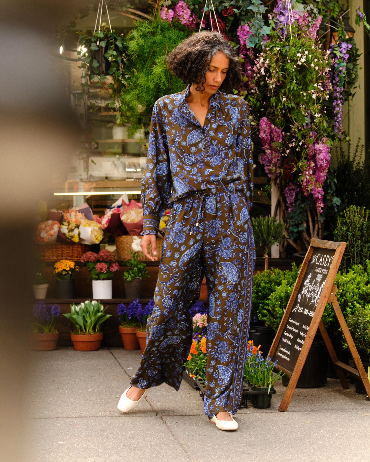 Mara Blouse - Cedar Hill Paisley