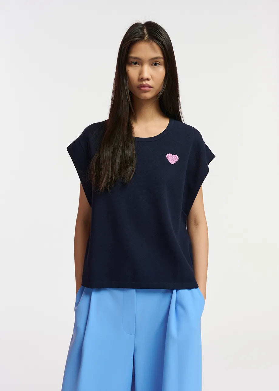 Figeas Pullover - Navy