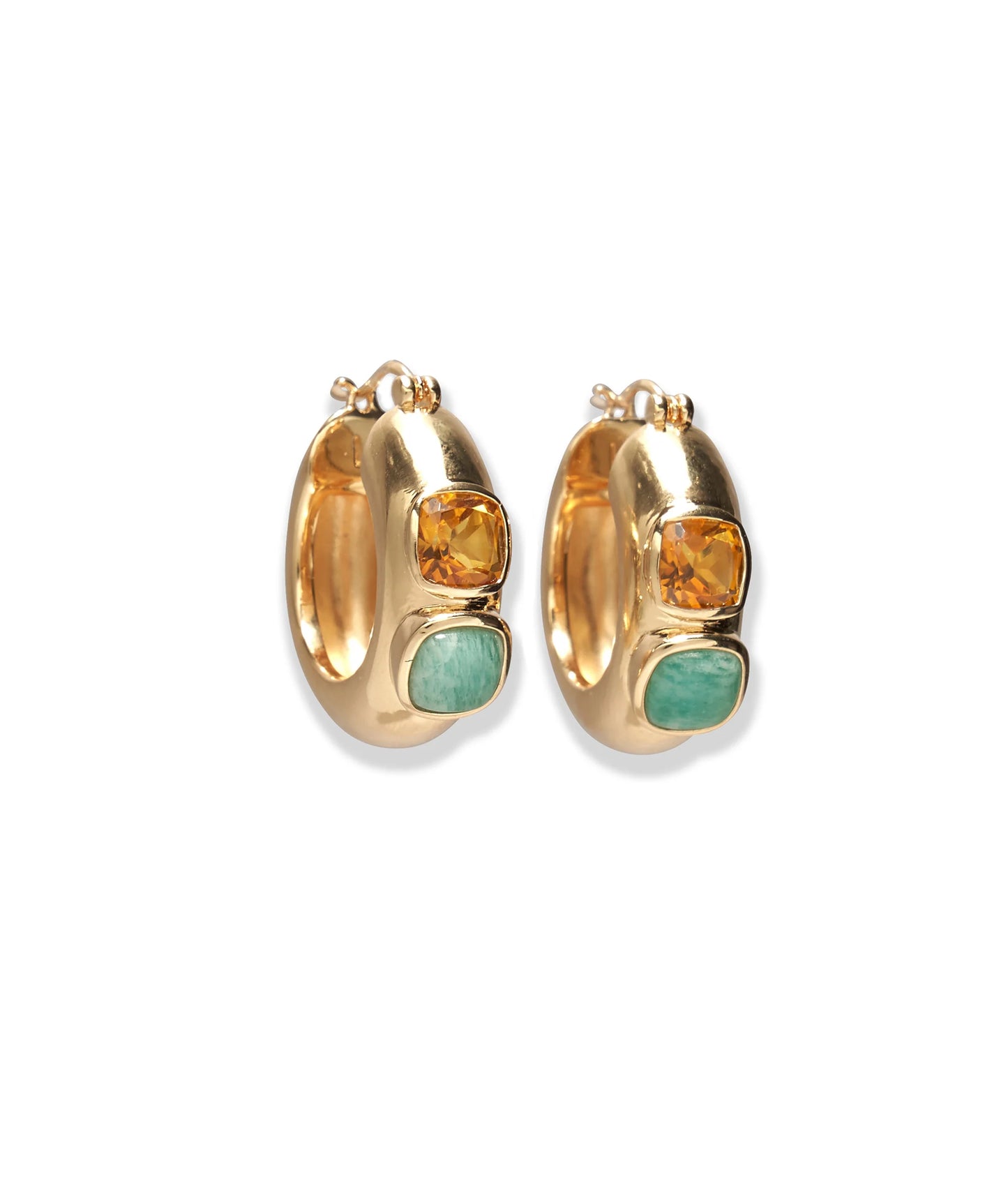 Piet Hoop Earrings in Bitter Orange