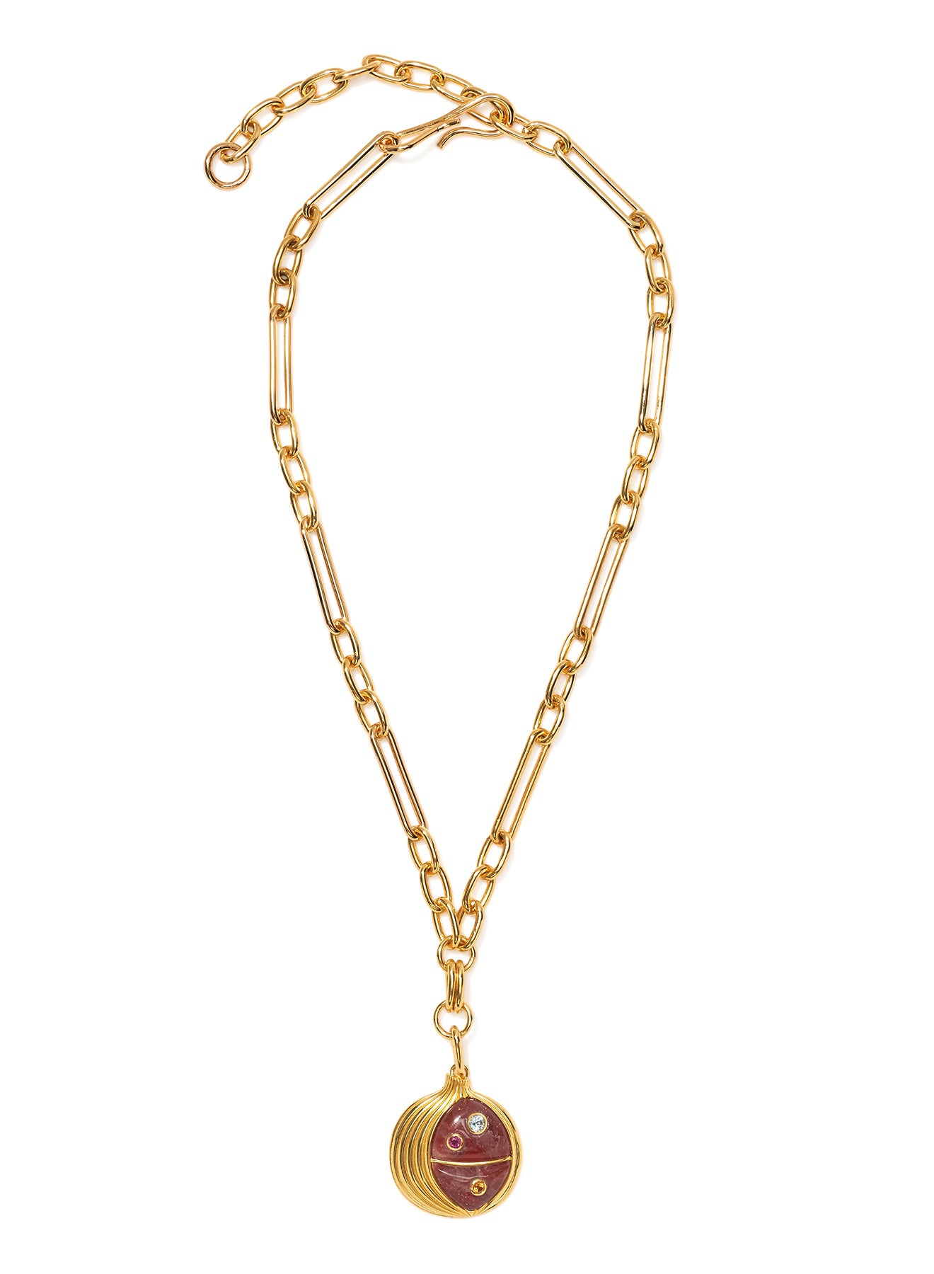 Pomegranate Pendant Necklace