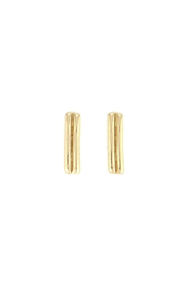 Mini Lane Earrings - Gold