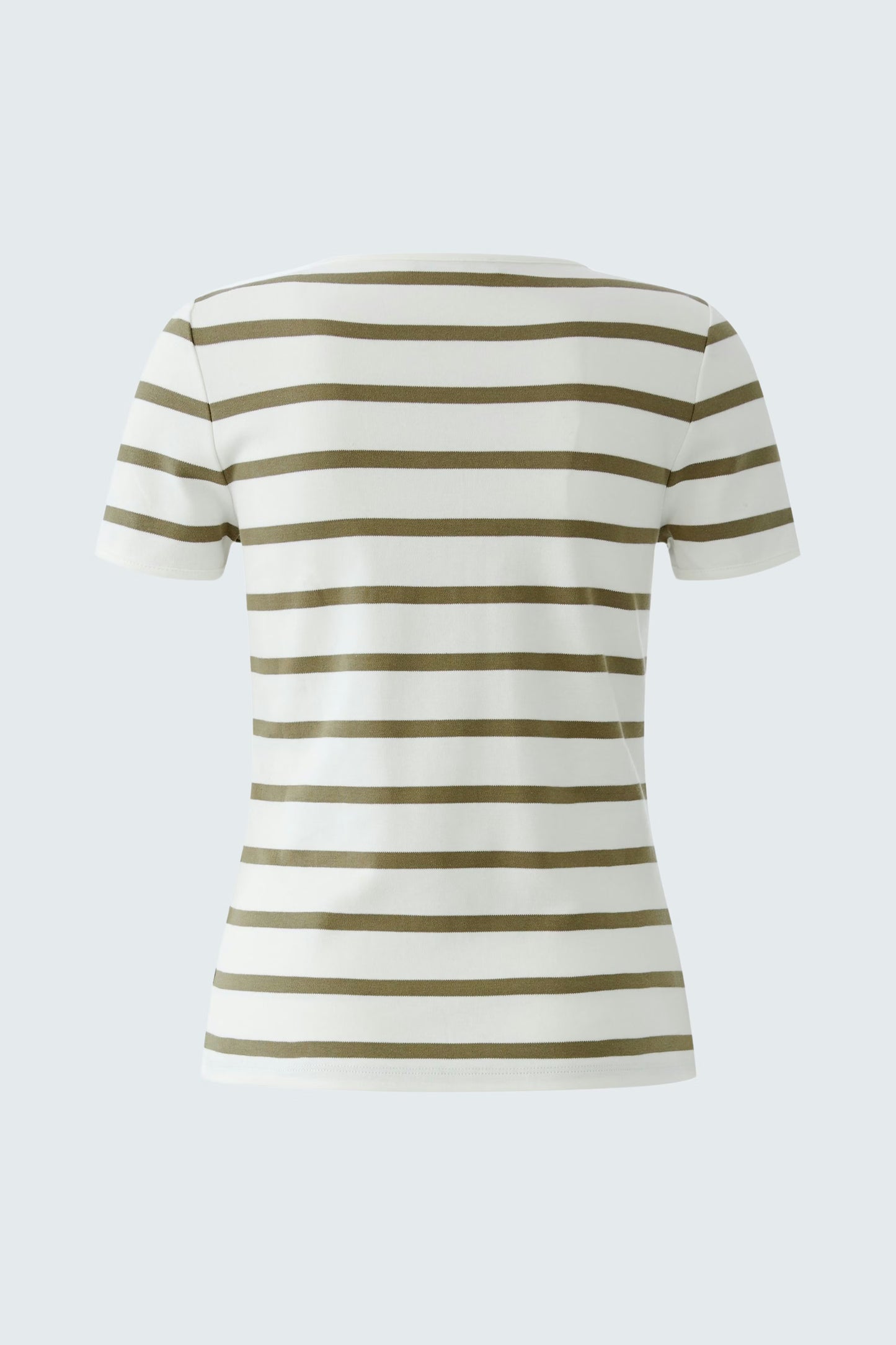 Striped T-Shirt - White Green