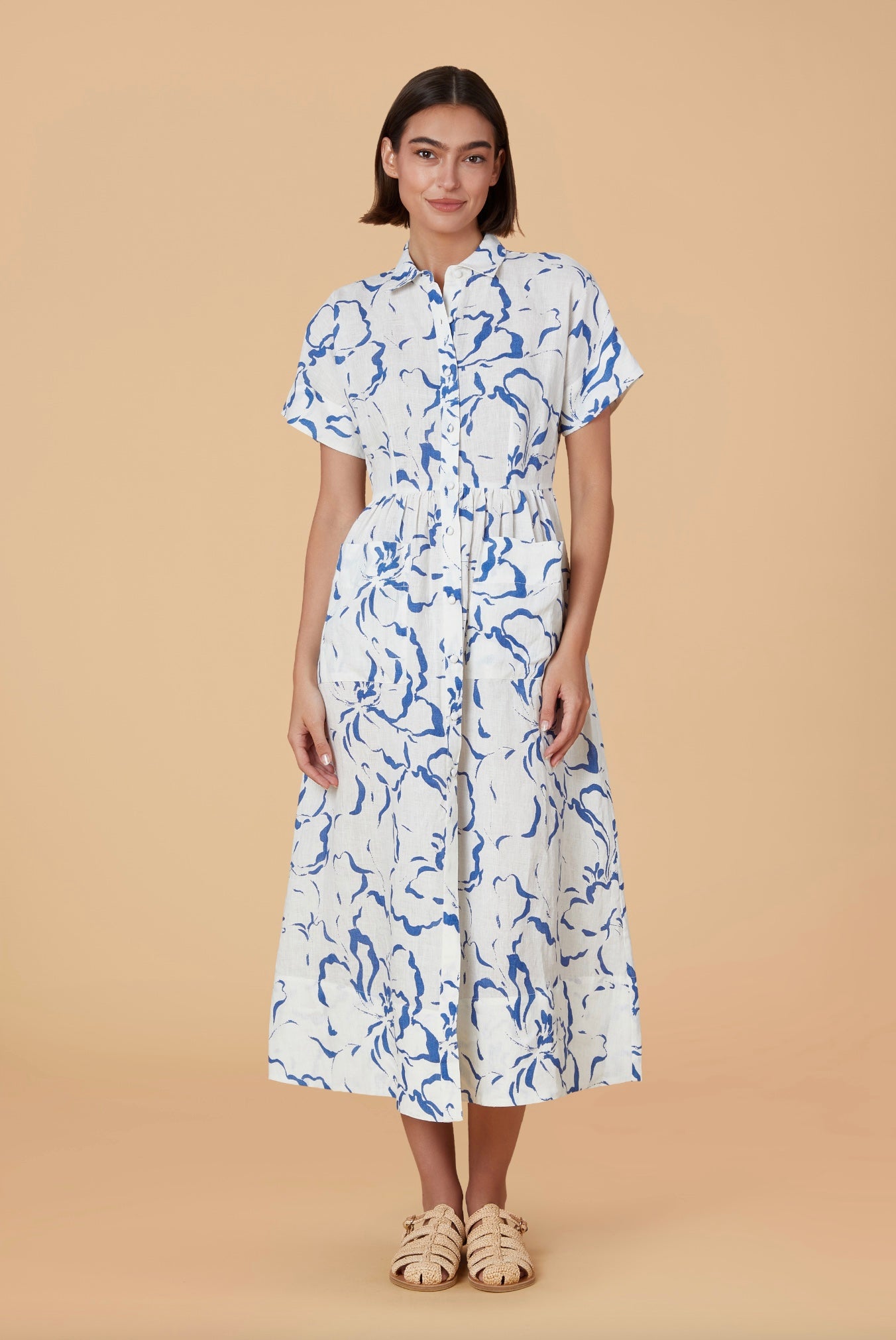 Lakelyn Dress - Ibisco Reverse