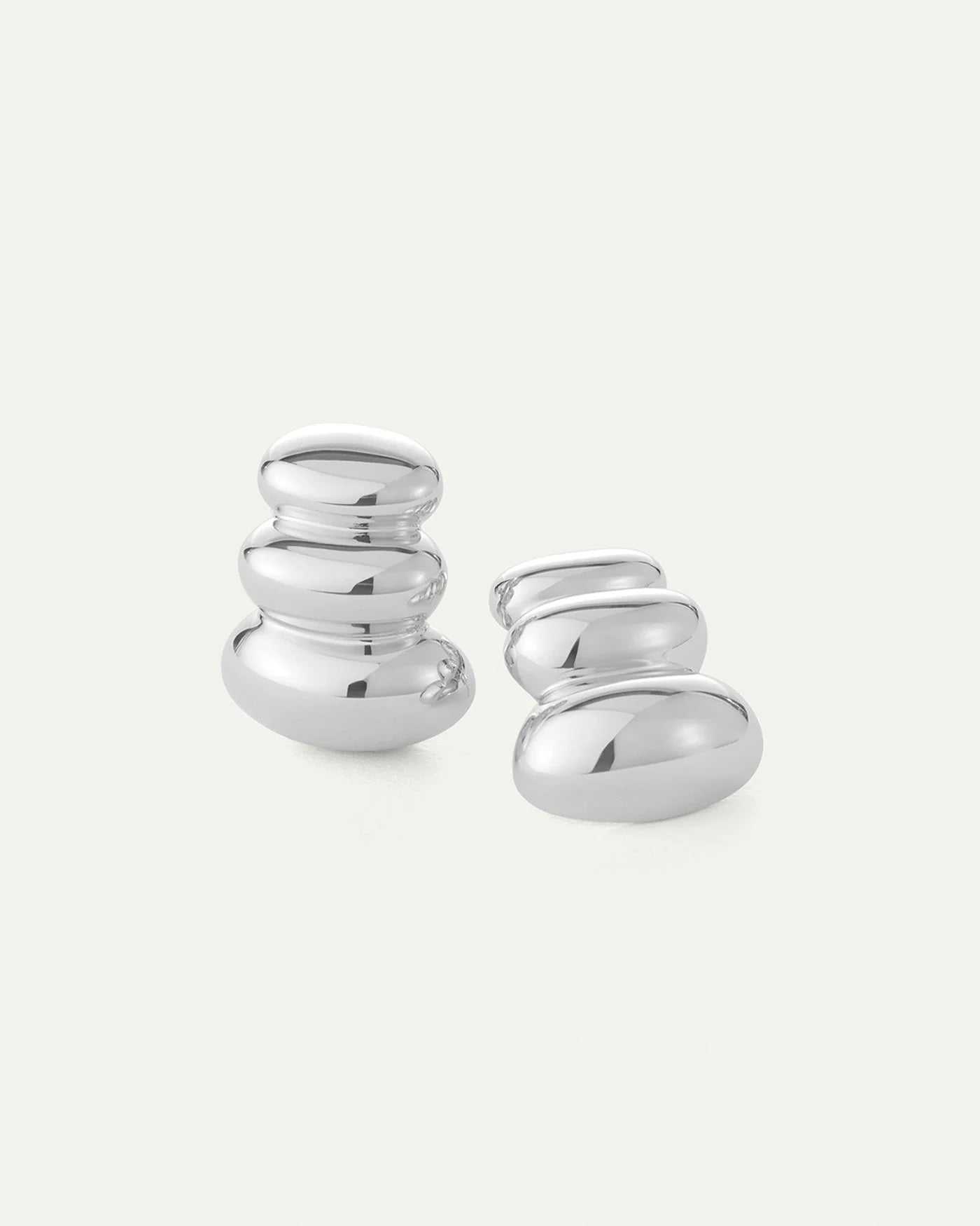 Non-Stop Earrings - Silver