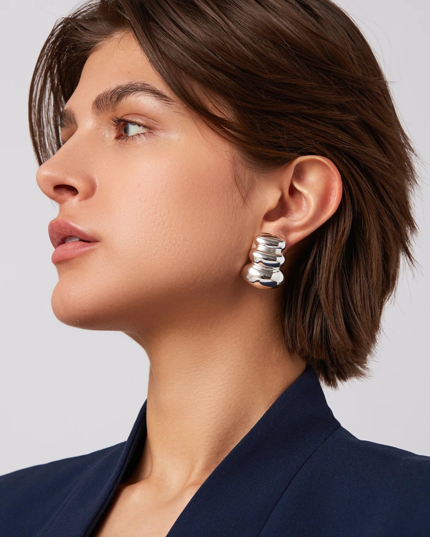 Non-Stop Earrings - Silver