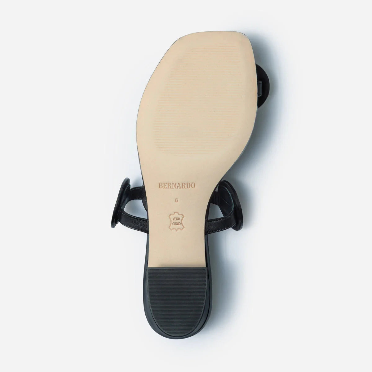 Jupiter Moon Low Heel Sandal - Black