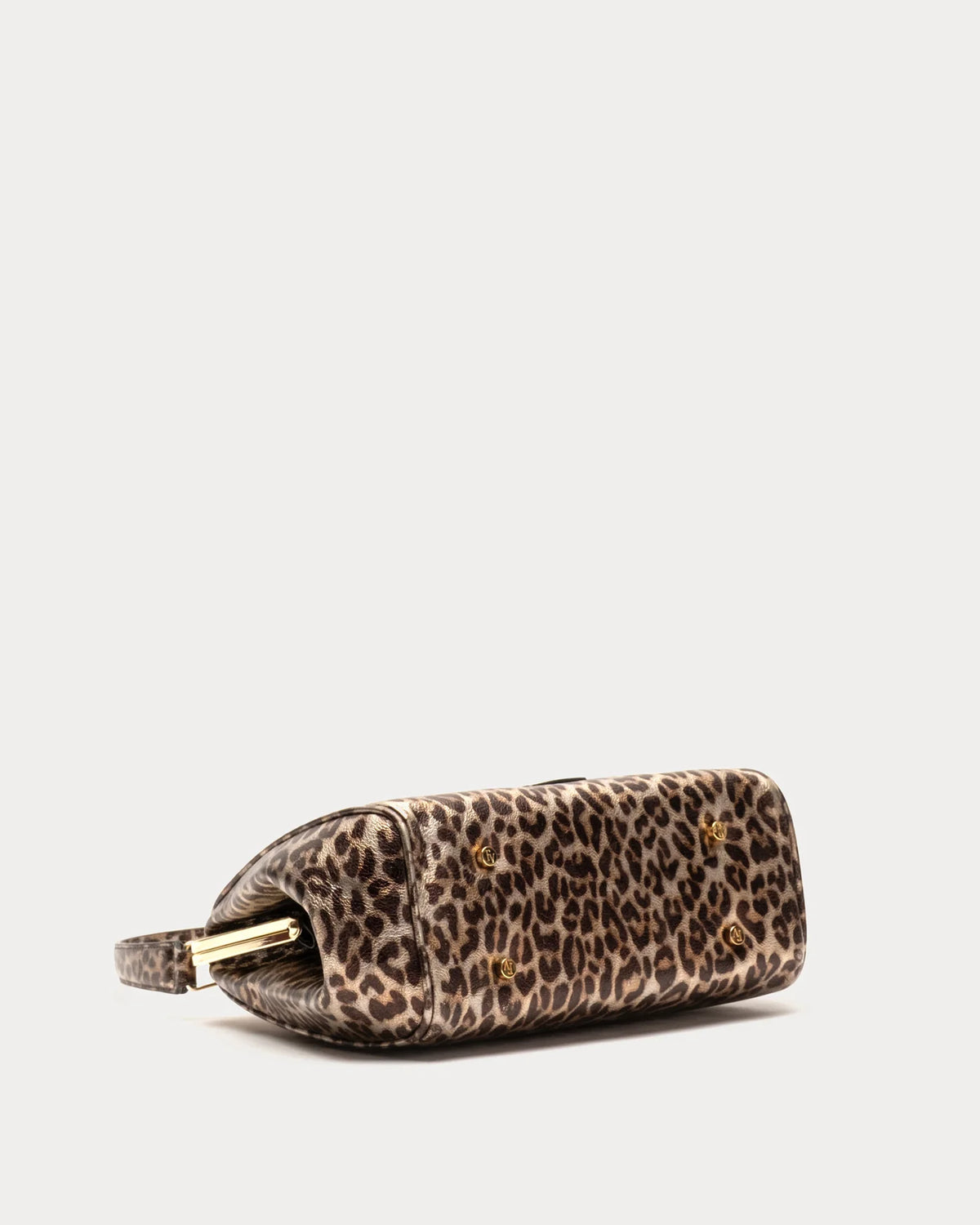 Katherine Frame Bag - Metallic Leopard