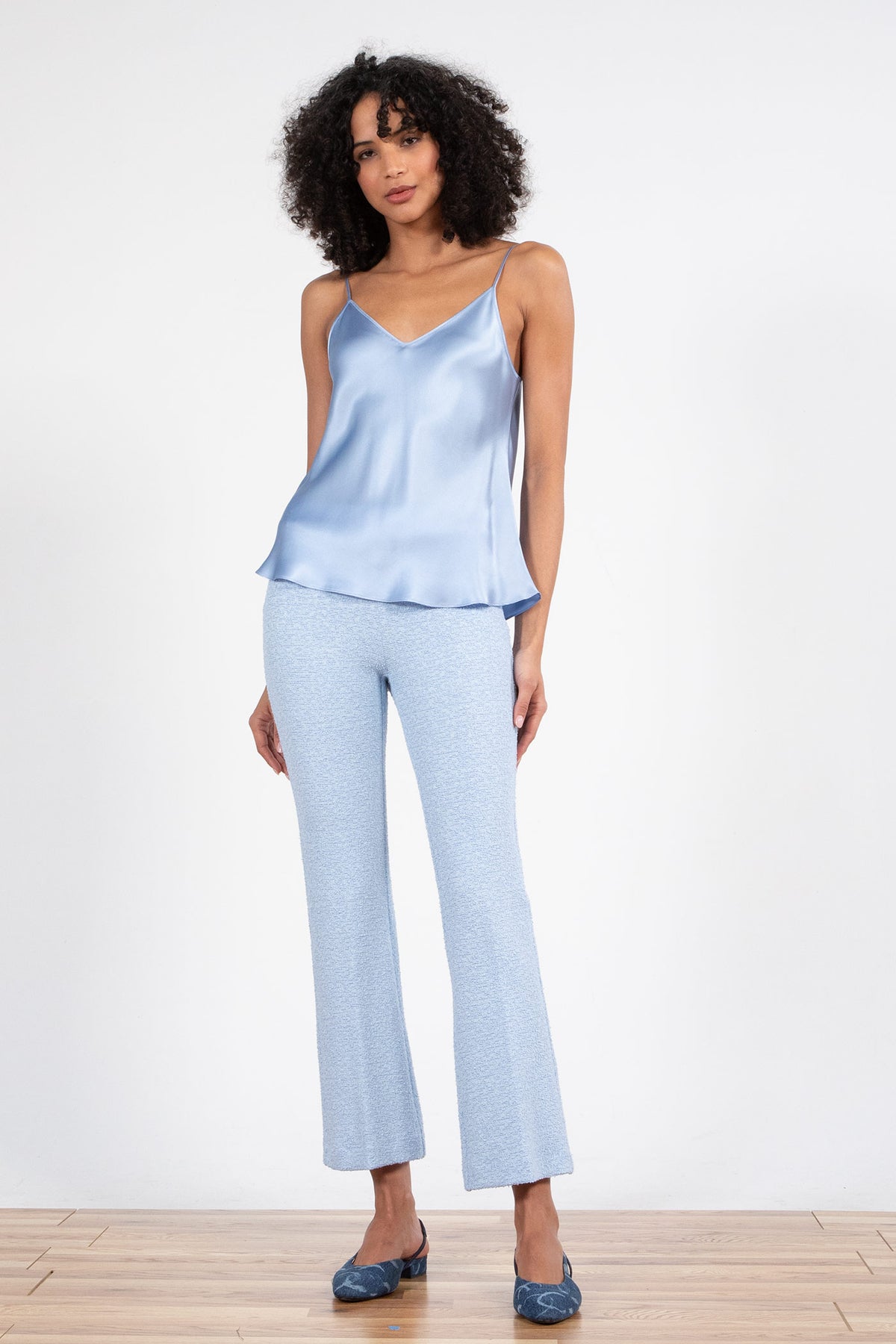 The Leo Pant - Boucle Sky