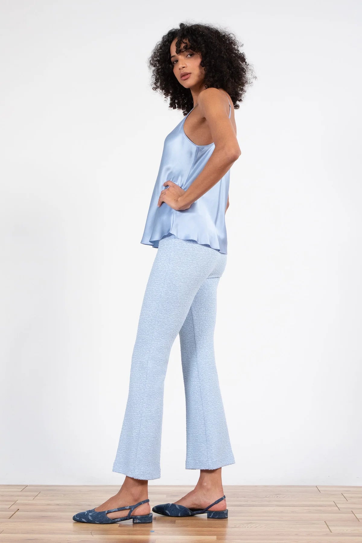 The Leo Pant - Boucle Sky
