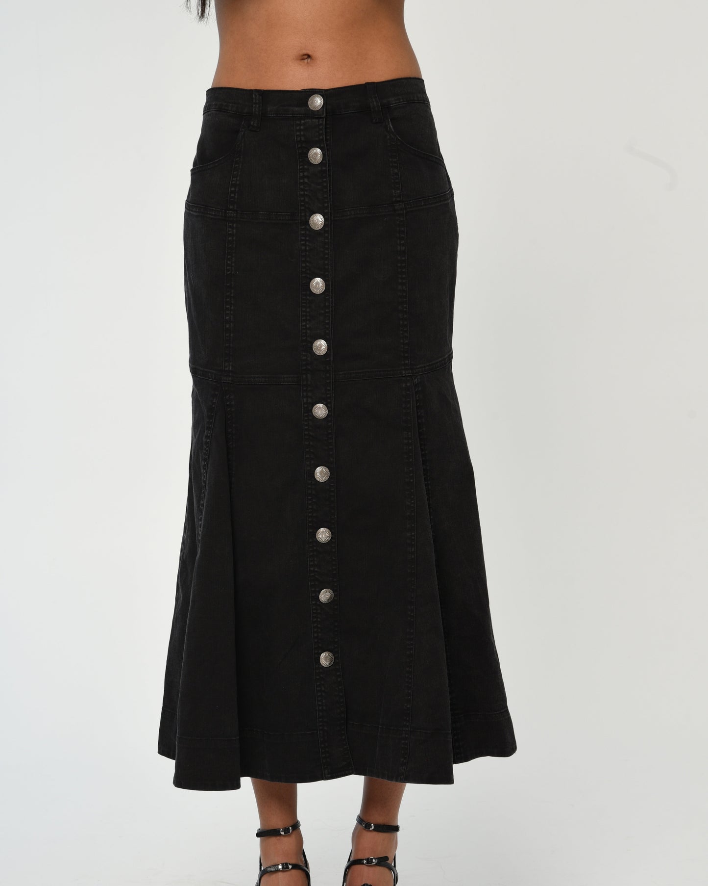 Romeo Skirt - Midnight Denim