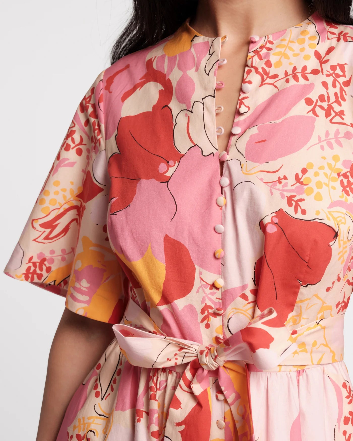 Nancy Dress - Wild Tulip