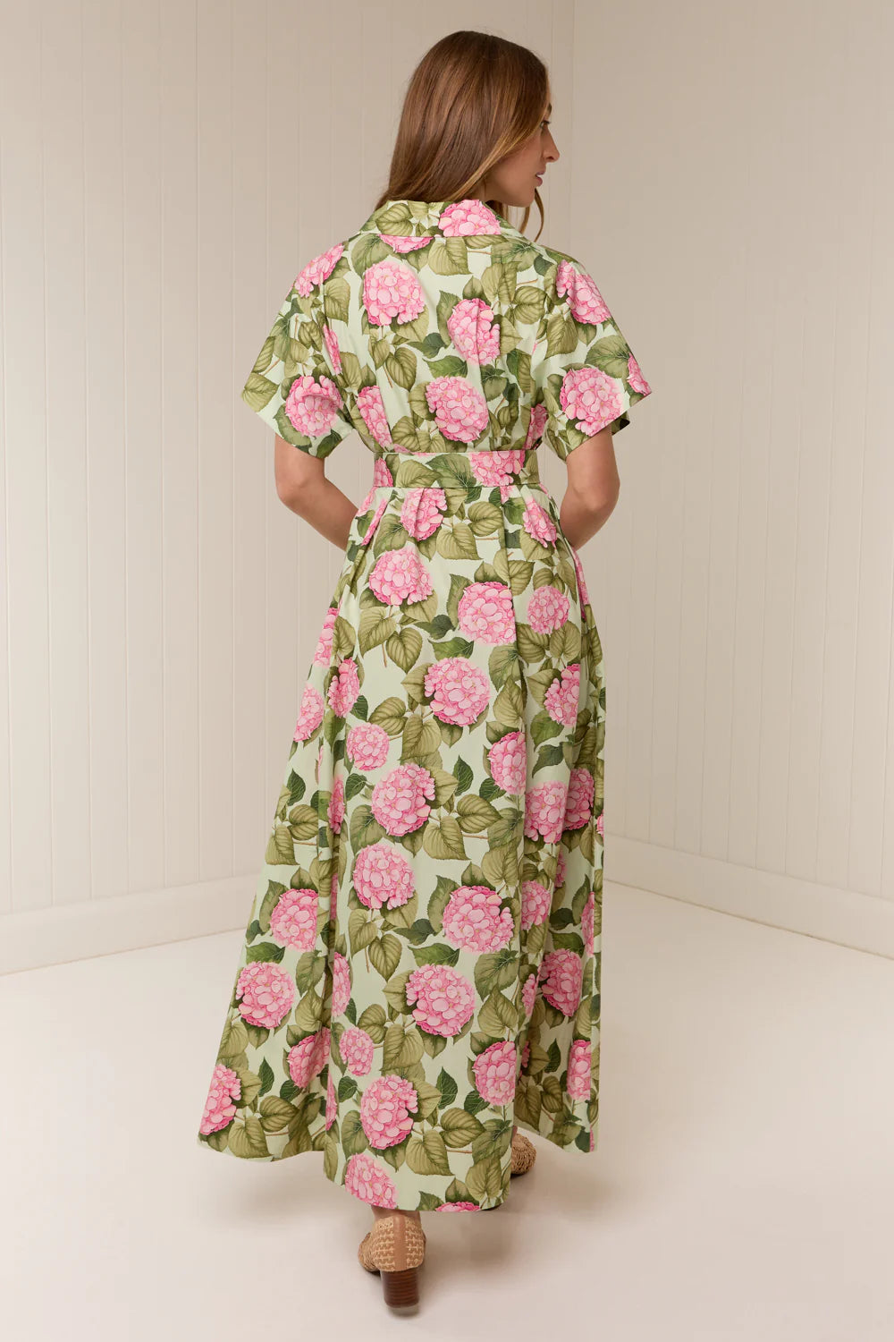Sylvie Dress - Pink Jardin