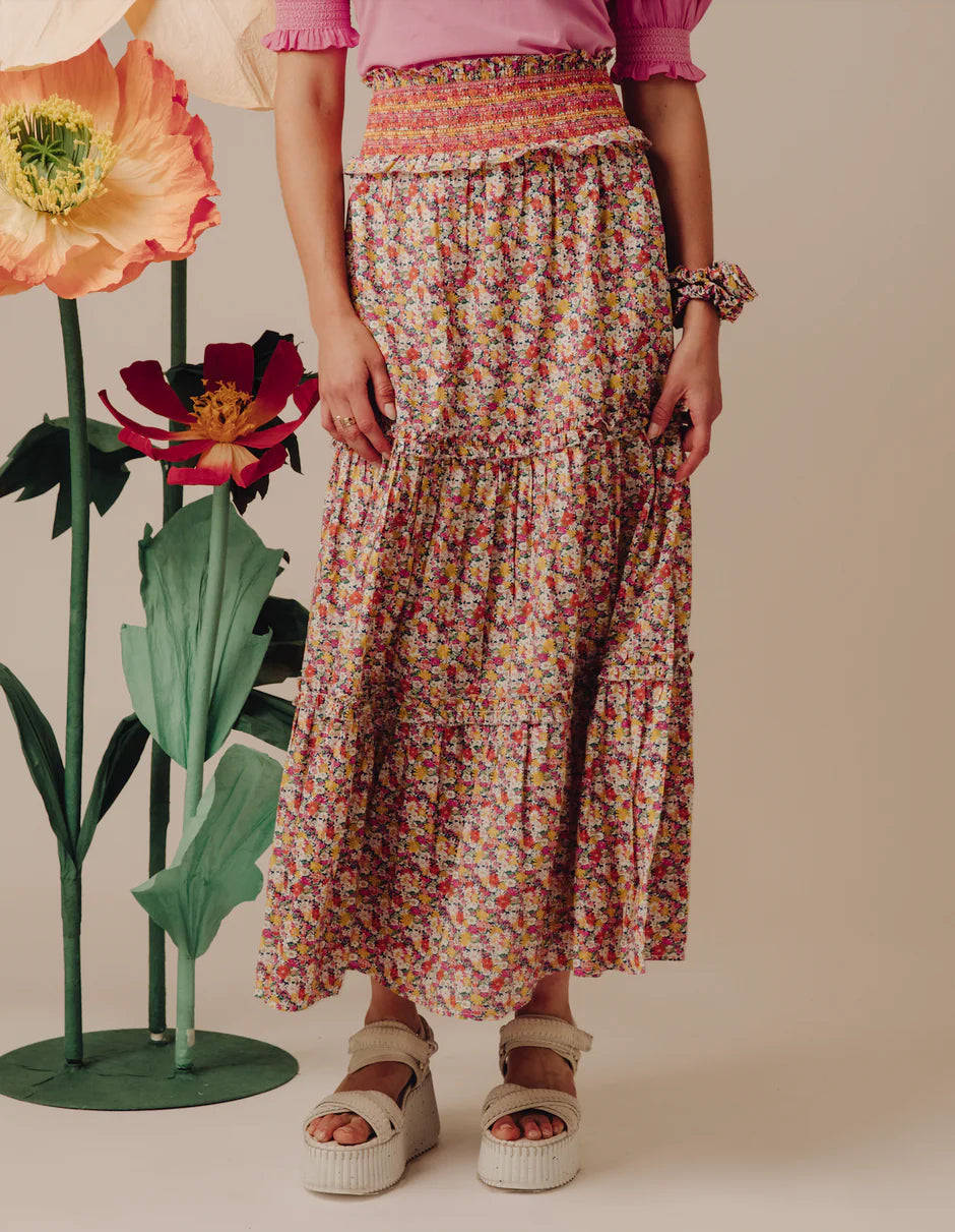 Liberty Fabric Raquel Skirt - Libby Print