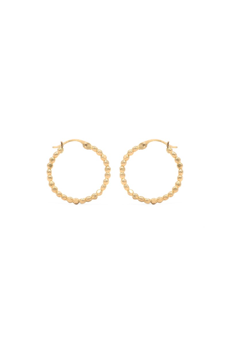 Origami Hoop Earrings - Standard