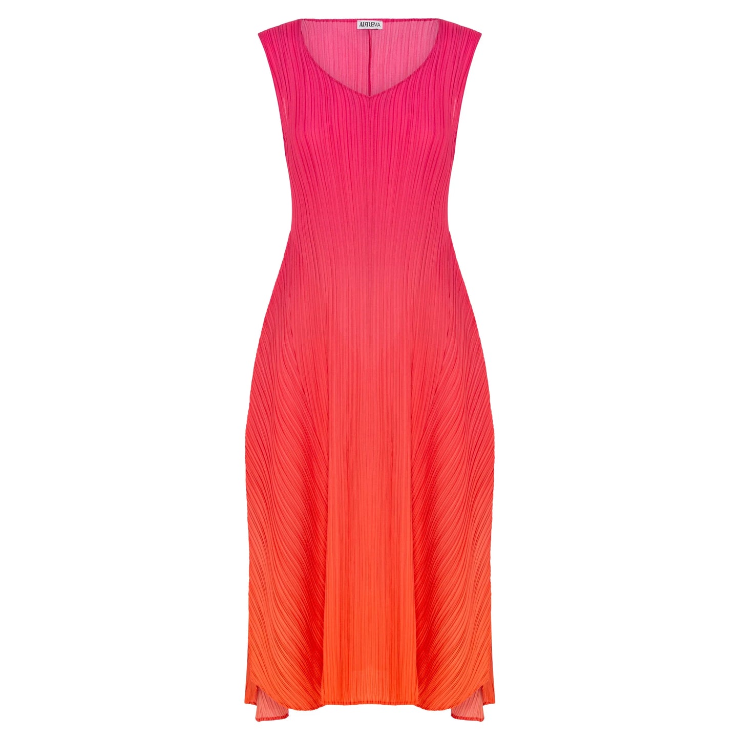 Short Estrella Dress - Flame to Beet