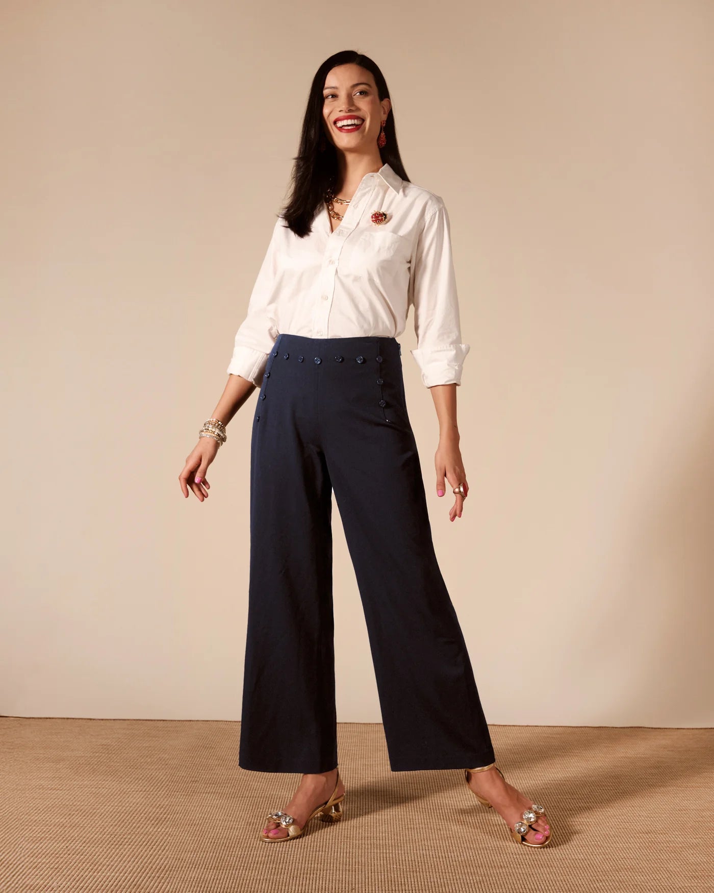 Sailor Pant - Navy