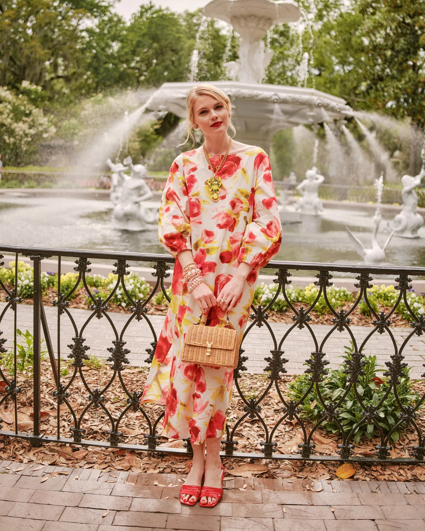 Minnow Maxi Dress - English Rose