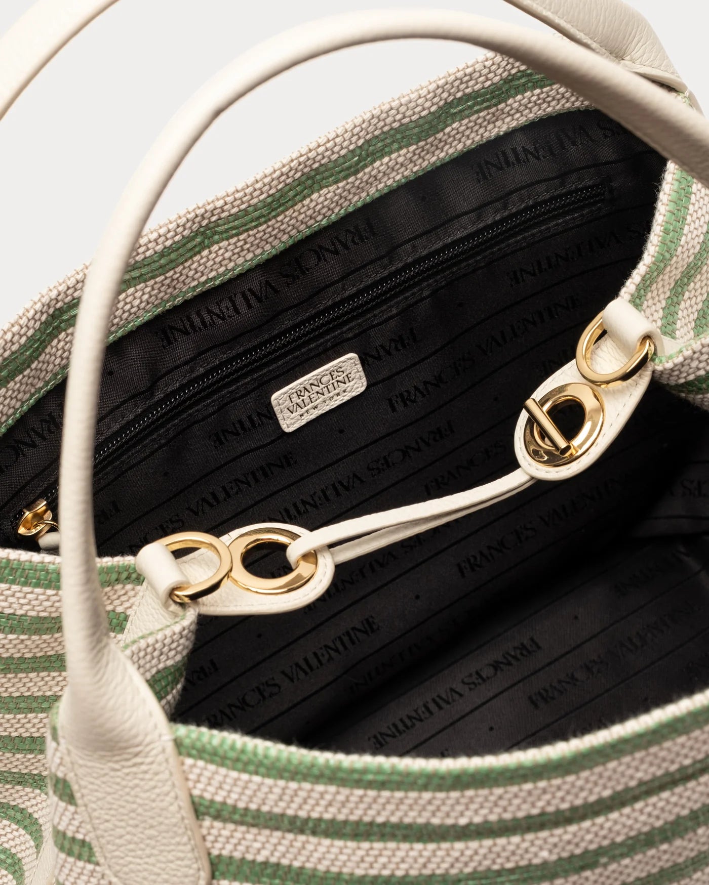 Sweet Pea Raffia Tote - Green/Multi