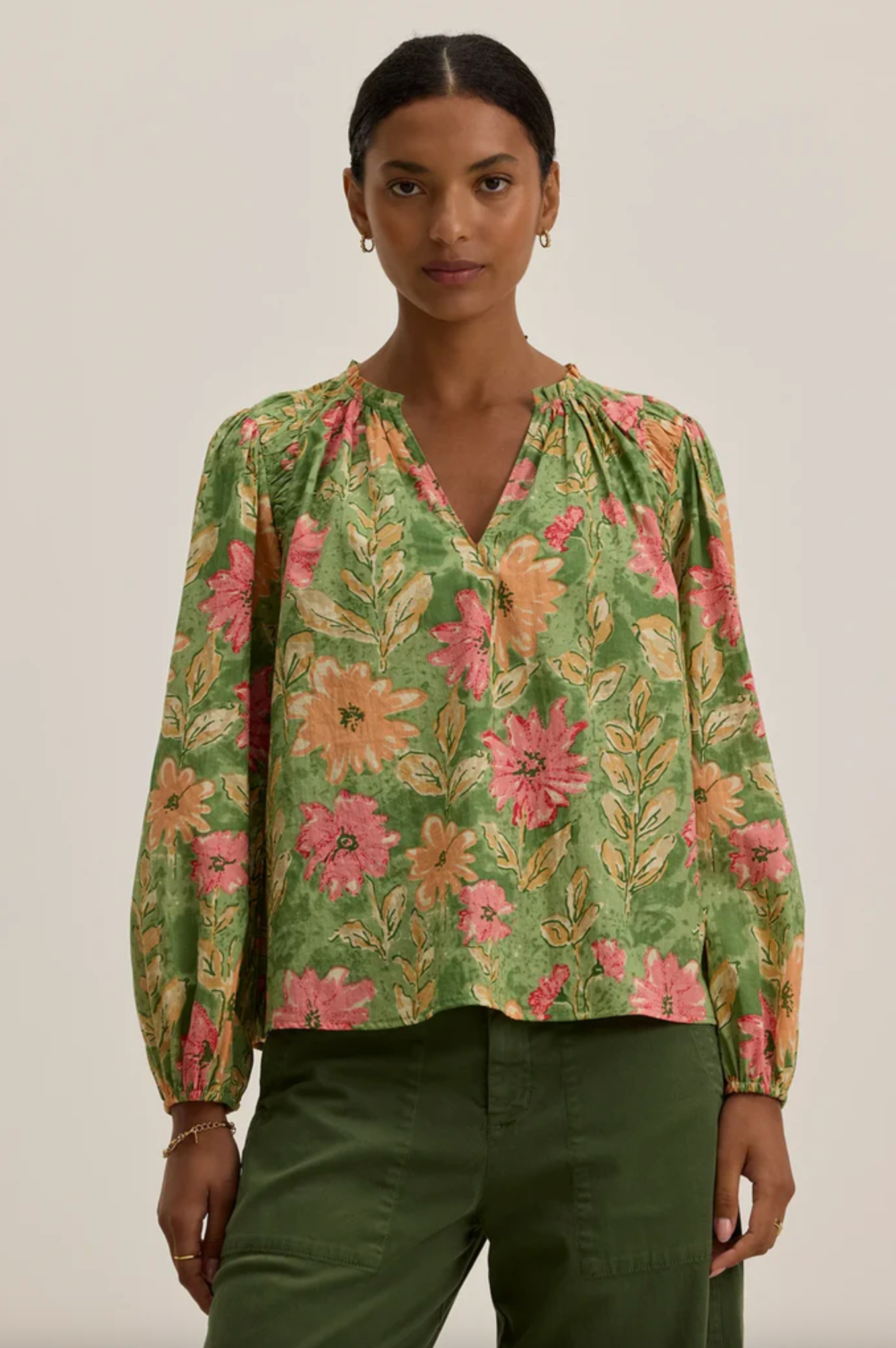 Marysia Blouse - Flora