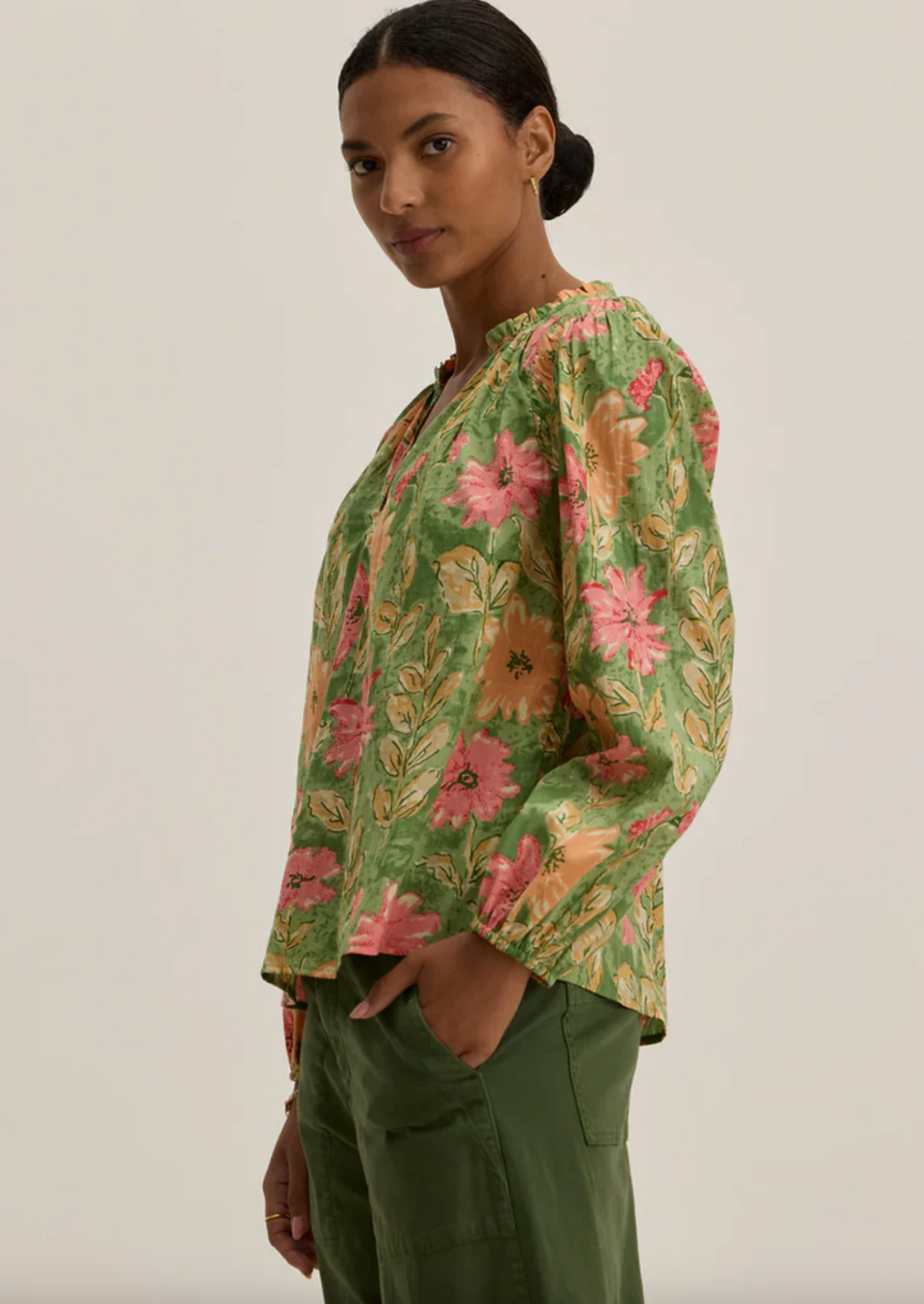Marysia Blouse - Flora