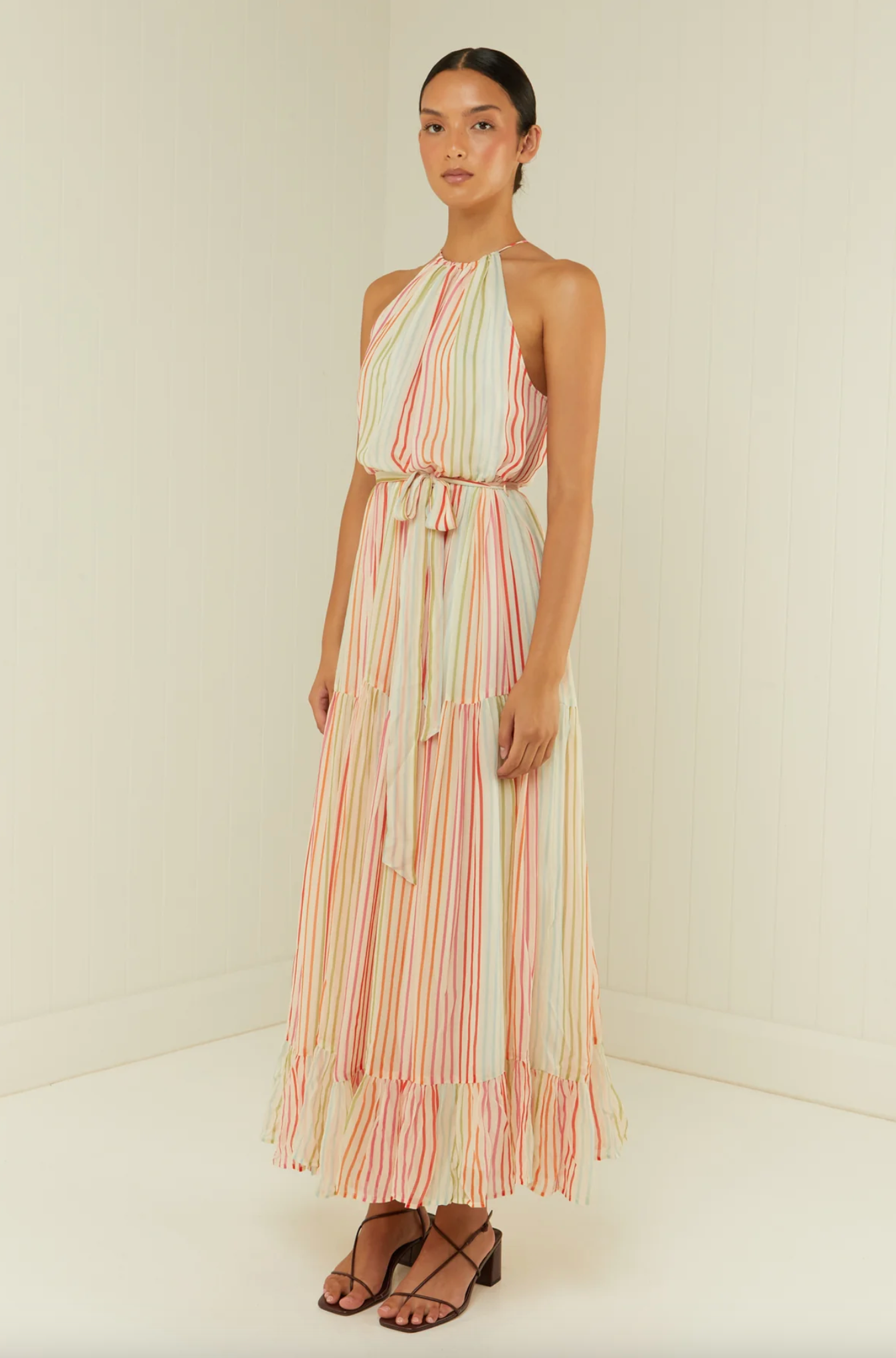 Bluebell Dress - Tulum Stripe